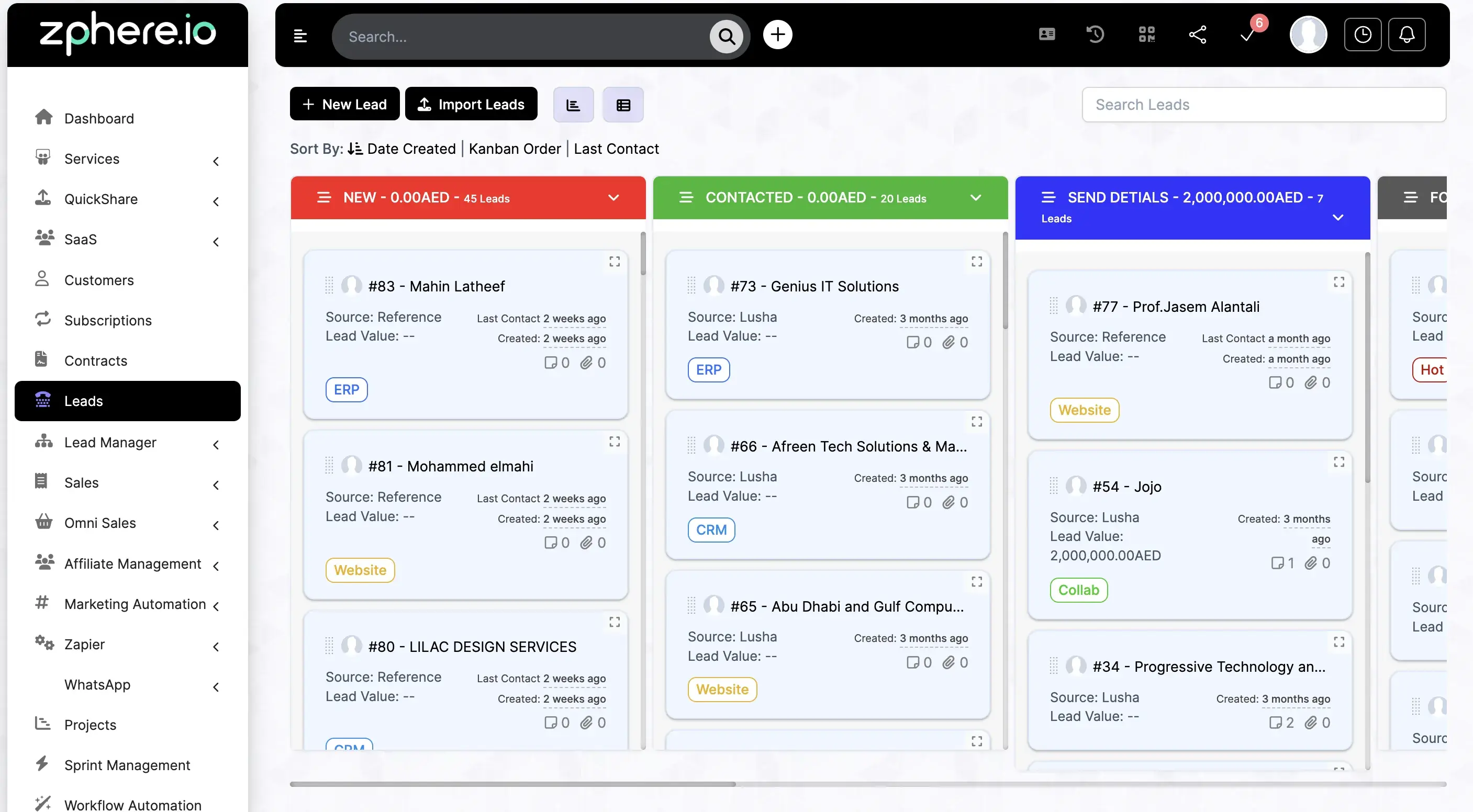 Project for Admiral World 