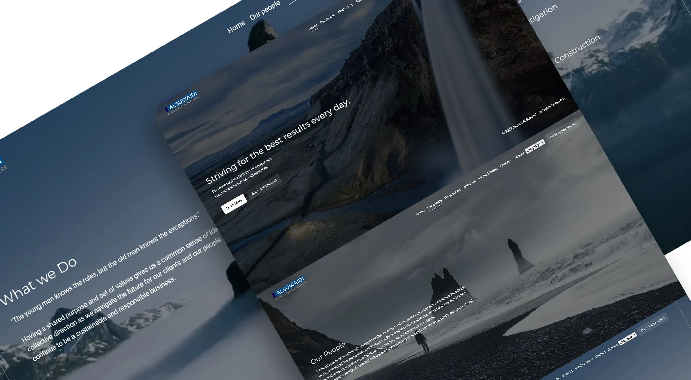 Project for Al Suwaidi Advocates 